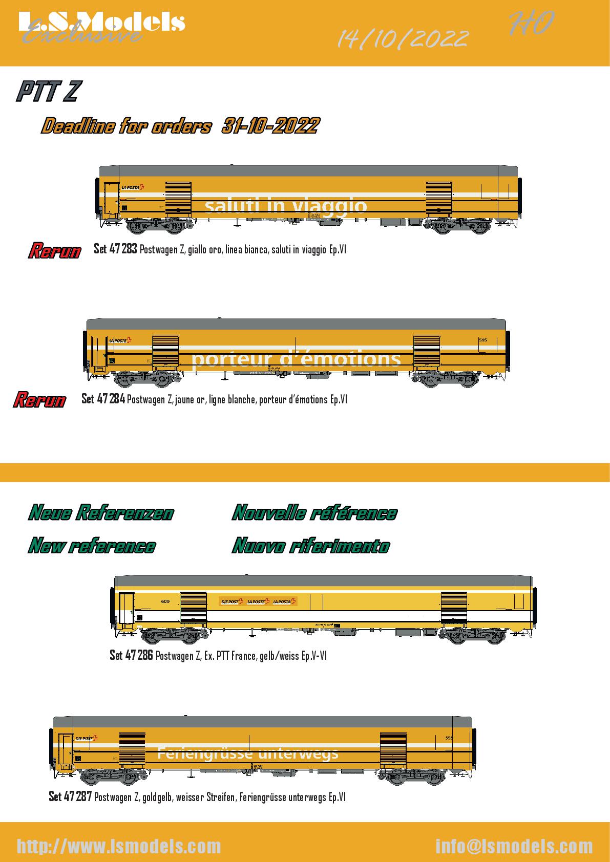 New items PTT SBB 2nd lot 001
