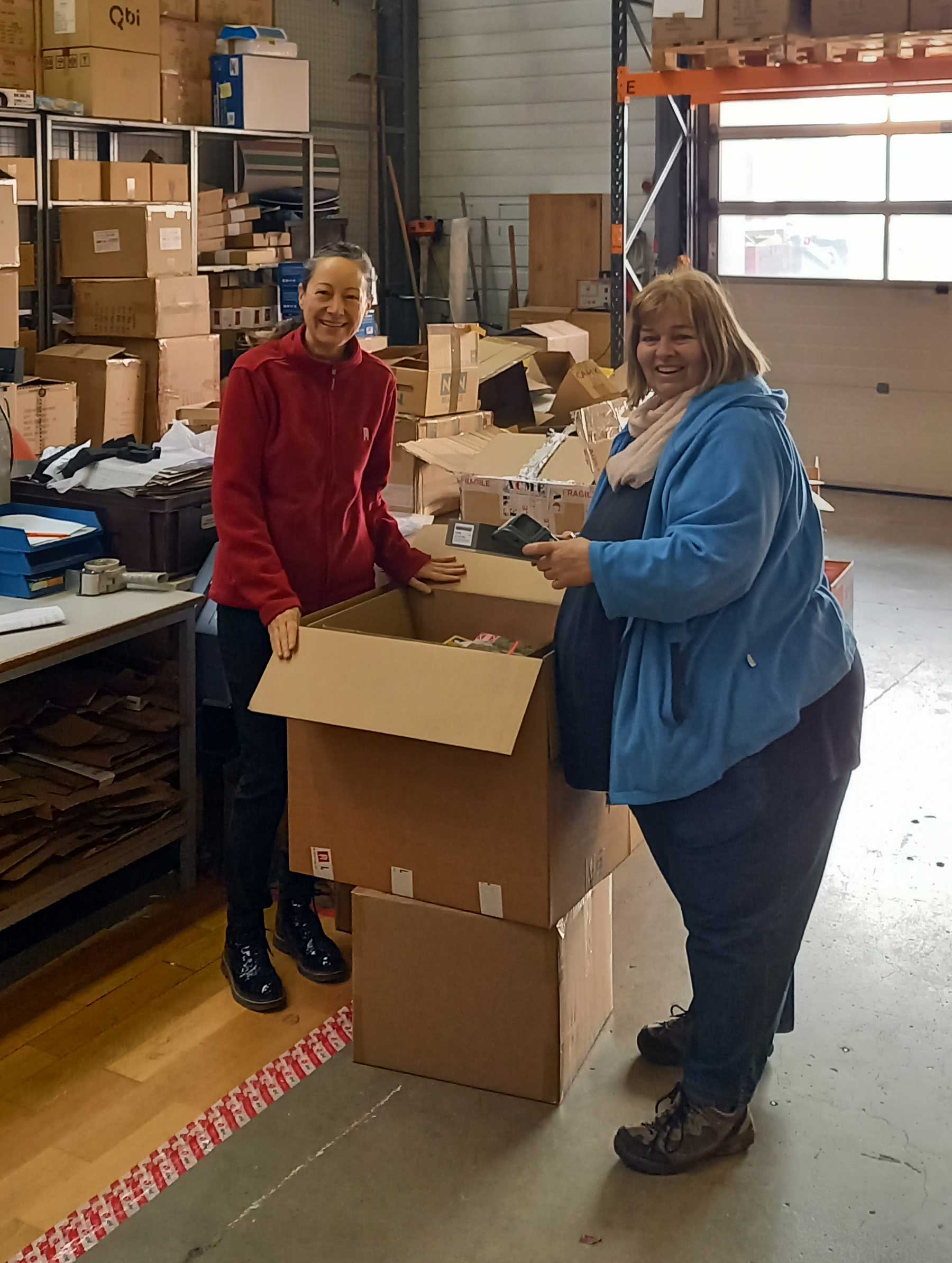 Karin Kehl und Annamaria Willeit